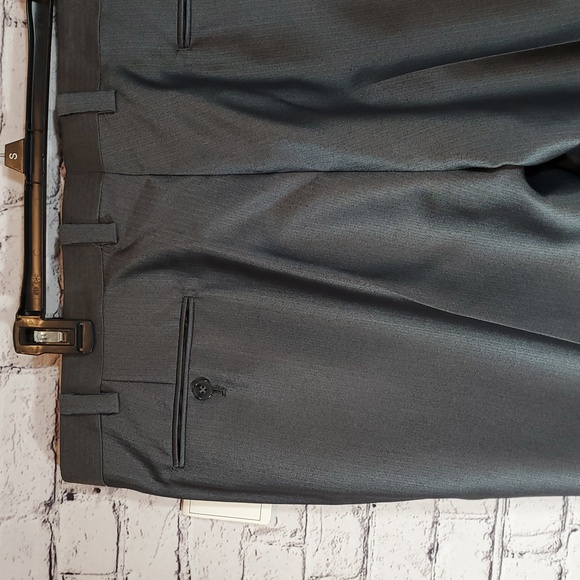 Calvin Klein Men's Charcoal Dress Pants Size 40 NWT - Picture 6 of 7